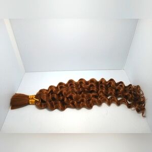 Fyimuyi SYNETHETIC Deep Wave Boho Braiding Hair Extensions. #30. 150g 20in